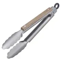 Westmark Grillzange 27 cm Edelstahl/Holz Braun/Silber