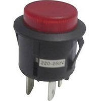 TRU Components 1587761 TC-R13-527AL-02RT Drucktaster 250 V/AC 6 A