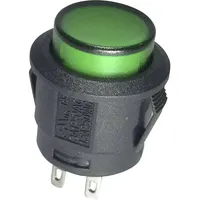 TRU Components 1587763 TC-R13-527AL-02GN Drucktaster 250 V/AC 6 A