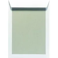 MAILmedia Mailmedia, Versandtaschen B4, 120g/qm Papprückwand Haftklebung weiß VE=100