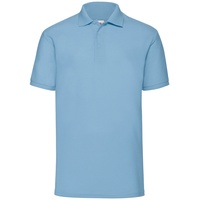 FRUIT OF THE LOOM 65/35 Polo Farbe: pastellblau, M