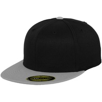 Flexfit Premium 210 Fitted 2-Tone Cap black;grey L/XL