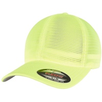 Flexfit 360 OMNIMESH Cap Baseballkappe, Neonyellow, S/M