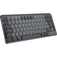 Logitech MX Mechanical Mini Graphite, LEDs weiß, Kailh Choc