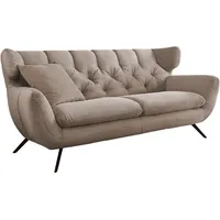 KAWOLA 2-Sitzer Charme Cord taupe