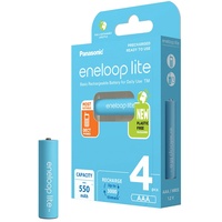 Panasonic eneloop lite HR03 Micro (AAA)-Akku NiMH 550 mAh,