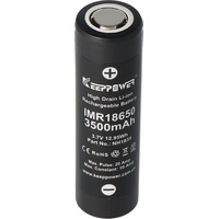 Keeppower IMR18650 - Flat Top Abmessungen beachten 65,1x18,45mm
