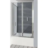 HAK DEEP Duschtür 1000x1650mm, Klarglas