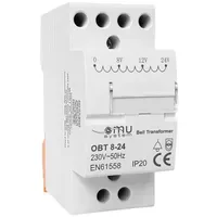 XBS Trafo Klingeltrafo Klingeltransformator Transformator 230V zu 8V 12V