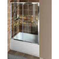 HAK DEEP Duschtür 1600x1650mm, Klarglas