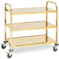 Royal Catering Servierwagen Edelstahl 3 Etagen, 89,5 x 49,5