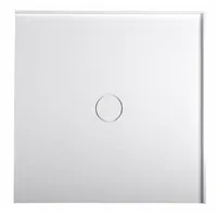 HAK MIRAI Duschwanne Quadrat 90x90x1,8cm, weiss