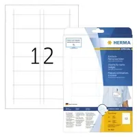 Herma Namensschilder 9010 Weiß 75 x 40 mm 25