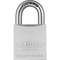 ABUS Vorhangschloss Messing massiv verchromt