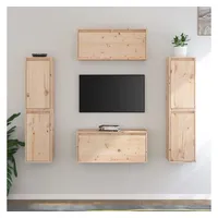 VidaXL TV-Schränke 6 Stk. Massivholz Kiefer