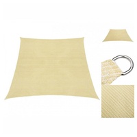 VidaXL Sonnensegel 160 g/m2 Beige 3/4x3 m HDPE