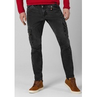 Timezone Herren Regular BenTZ Hose, Schwarz (Caviar Black 9151),