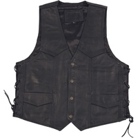 Modeka 1653, Weste - Schwarz - XXL