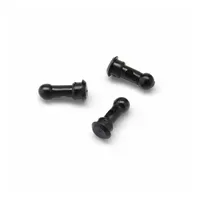 100% Forecast Tear-Off Pin Kit, schwarz