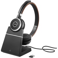 JABRA Evolve 65 SE UC Stereo inkl. Ladestation (6599-833-499)