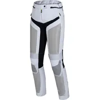 IXS Trigonis-Air Damen Motorrad Textilhose, hellgrau/schwarz, M