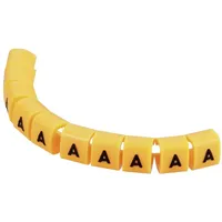 TRU Components TC-MB1/A203 Kennzeichnungsclip Aufdruck A Außendurchmesser-Bereich 3 bis