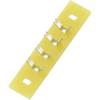 TRU Components Lötleiste einreihig Polzahl Gesamt 4 Epoxyd (L