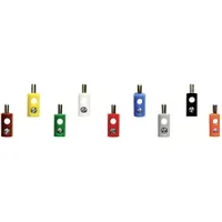 Kahlert Licht Modellbahn Stecker 2,6 mm 100 St. Blau/Braun/Gelb/Grau/Grün/Orange/Rot/Schwarz/Weiß