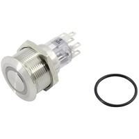 TRU Components 1602473 TC-GQ22-A-22E/W/12V/S203 Drucktaster 250 V 5 A