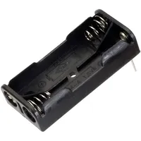 TRU Components BH-421-3P Batteriehalter 2x Micro (AAA) Kontaktpole