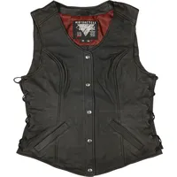 Modeka Diona Weste Damen - Schwarz - 40