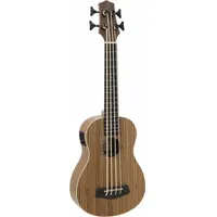 Dimavery UK-700 Bass-Ukulele. Zebra