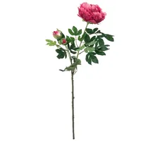 Europalms Pfingstrosenzweig Premium, magenta, 100cm