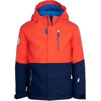 TROLLKIDS Hallingdal Jacke - Flame Orange / Navy -