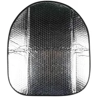 Walser Thermo-Lenkradschutz, Sonnenschutz-Lenkrad, Lenkradabdeckung-Sommer, Lenkradschutzhülle-Hitze-Auto, Lenkrad-Hitzeschutz-Auto 50x44cm Silber