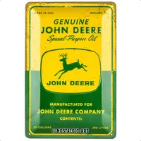 Nostalgic-Art Retro Blechschild, 20 x 30 cm, John Deere