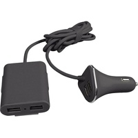 Eufab USB Ladeadapter mit Kabel und Ladeeinheit für die