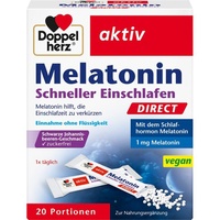 Queisser Doppelherz Melatonin Direct Schneller Einschlafen