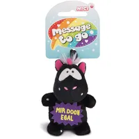 NICI 42739 Einhorn Carbon Flash MIR DOCH EGAL 8cm