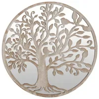 VidaXL Gartenspiegel Sand 40 x 2,5 cm Beige