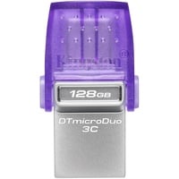 Kingston DataTraveler microDuo 3C G3 128GB, USB-A 3.0/USB-C 3.0