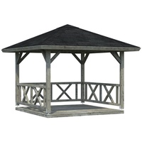 Palmako Pavillon Betty 9,0 m2 grau