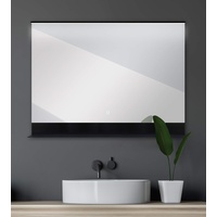 DSK Talos Badspiegel Black Home (Komplett-Set), BxH: 80x60 cm