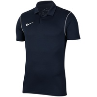 Nike Park 20 Polo Hemd, Obsidian/Weiss/Weiss, XS EU