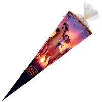 NESTLER Schule Zuckertüte SPIRIT UNTAMED Pferde 6-eckig 85 cm