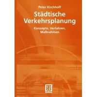 Vieweg+Teubner Verlag Städtische Verkehrsplanung