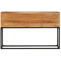 VidaXL Konsolentisch 120x30x75 cm Massivholz Akazie