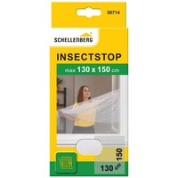 Schellenberg Fliegengitter für Fenster, Insektenschutz ohne Bohren, zuverlässiger Schutz