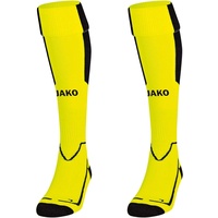 Jako Stutzenstrumpf Lazio neongelb/schwarz, 4 (39-42),