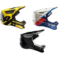 100% Aircraft Composite Helm, schwarz